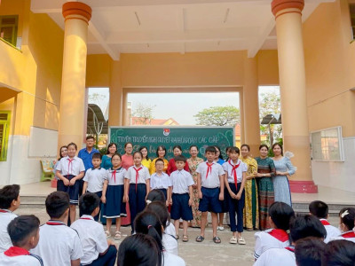Tuyên truyền nghị quyết Đại hộ đoàn các cấp, bảo vệ, chăm sóc, giáo dục thiếu niên nhi đồng năm 2024