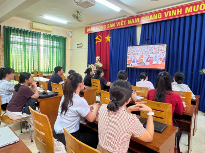 Trường Tiểu Học Phú Mỹ Tổ Chức Sinh Hoạt Chào Mừng Ngày Phụ Nữ Việt Nam 20/10