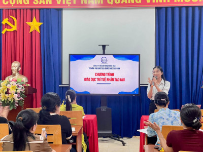 Trường Tiểu Học Phú Mỹ Tham Gia Tập Huấn Công Dân Số Và Trí Tuệ Nhân Tạo (AI)