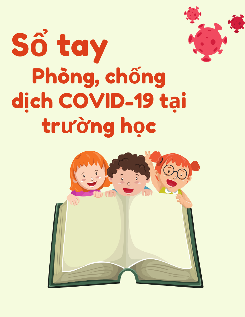 Sổ tay phòng, chống dịch Covid-19 tại trường học