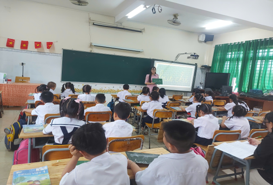 Tiết dạy Tiếng Việt cho học sinh lớp 1 theo hướng phát triển năng lực