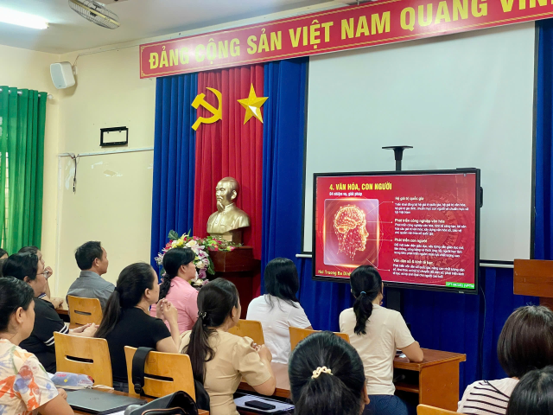 Chi bộ Trường Tiểu học Phú Mỹ tham dự hội nghị trực tuyến nghiên cứu, học tập, quán triệt và triển khai thực hiện Nghị quyết Hội nghị lần thứ ba Ban chấp hành trung ương Đảng khóa XIV