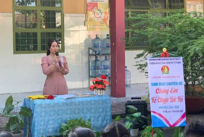 Sinh hoạt Chuyên đề: Chúng em kể chuyện Bác Hồ năm 2025